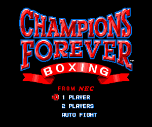 Champions Forever Boxing (USA) Screenshot